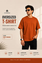 Rust Signature | Oversize T-Shirt | Atarangee