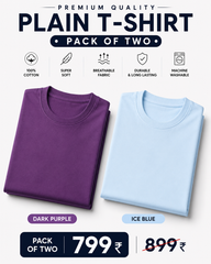 Atarangee Everyday Essentials Combo – Purple & Ice Blue
