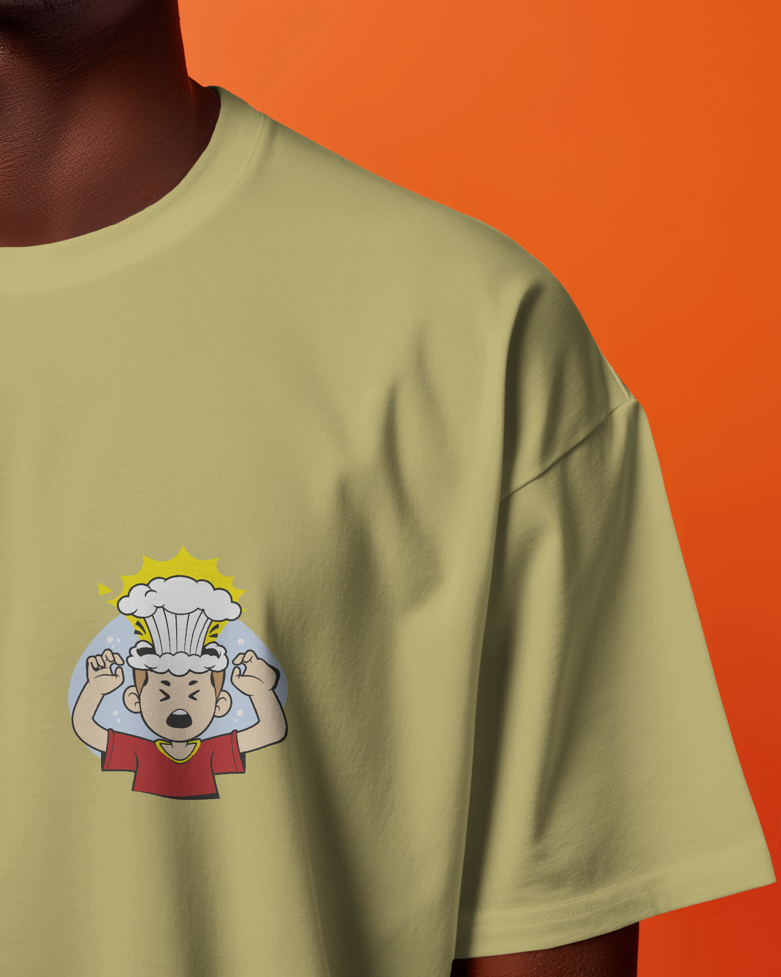Dokyala Shot Nako Deus – Marathi Oversize T-Shirt | Atarangee