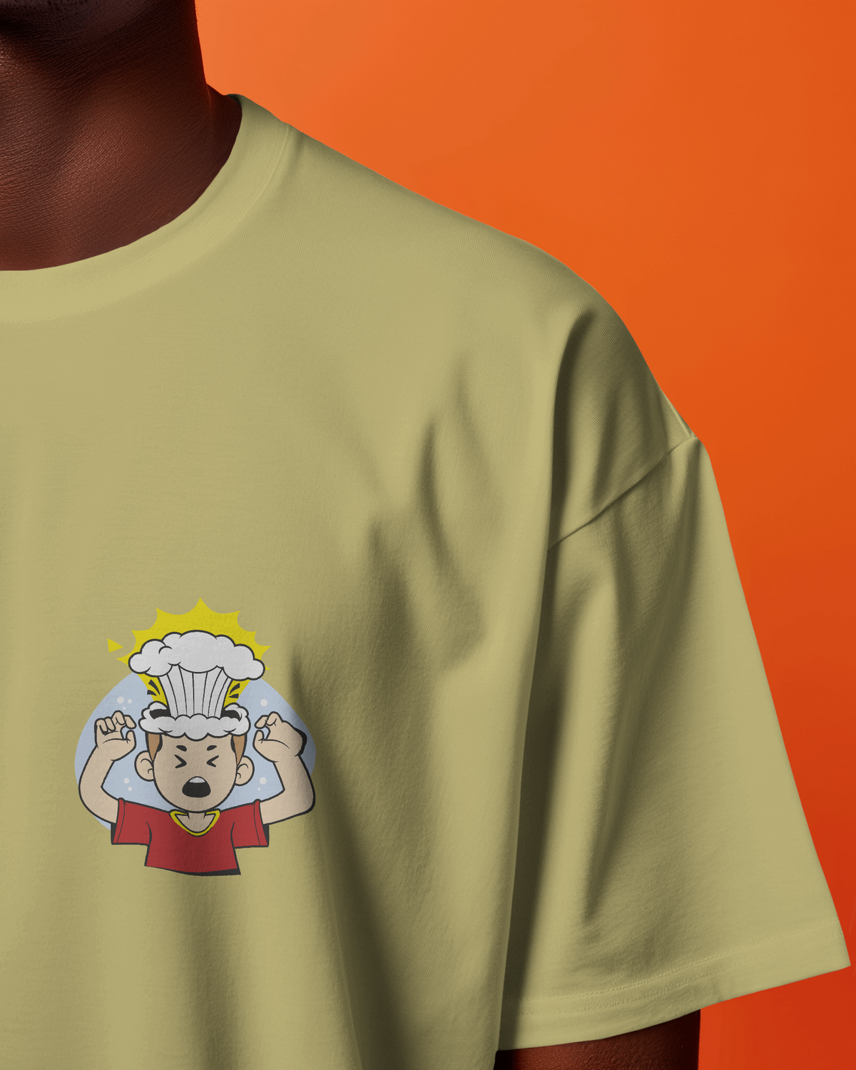 Dokyala Shot Nako Deus – Marathi Oversize T-Shirt | Atarangee