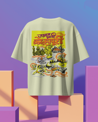 Jagat Bhari Kolhapuri – Marathi Oversize T-Shirt | Atarangee