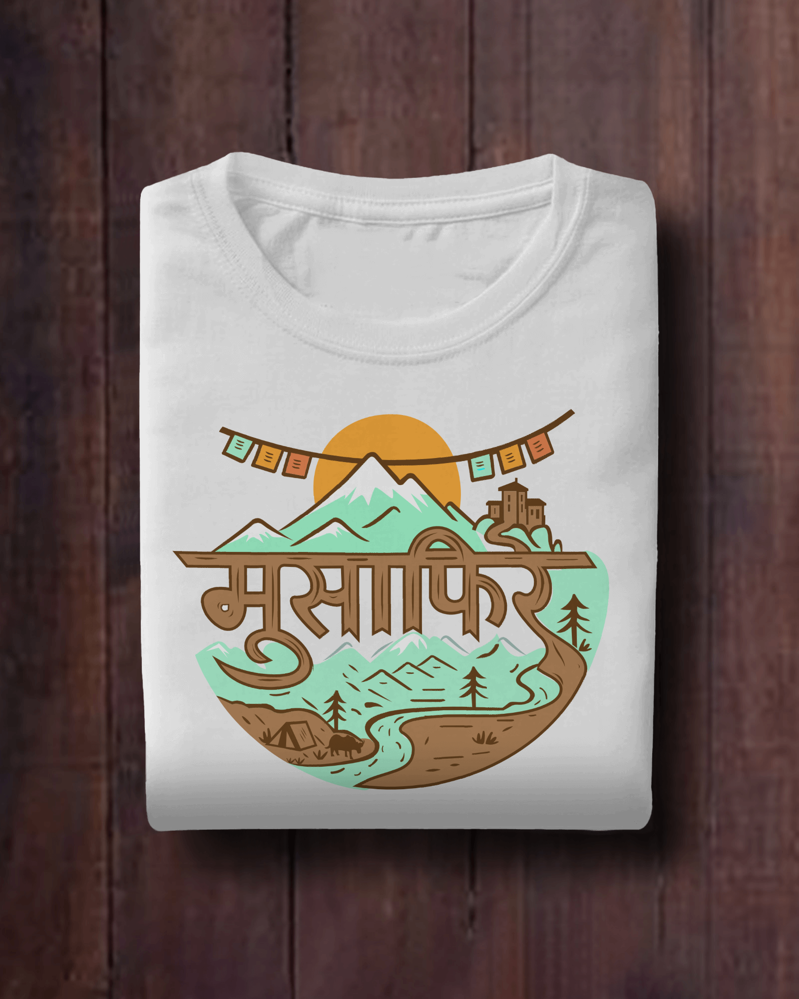 Musaphir – Travel T-Shirt | Unisex | Atarangee