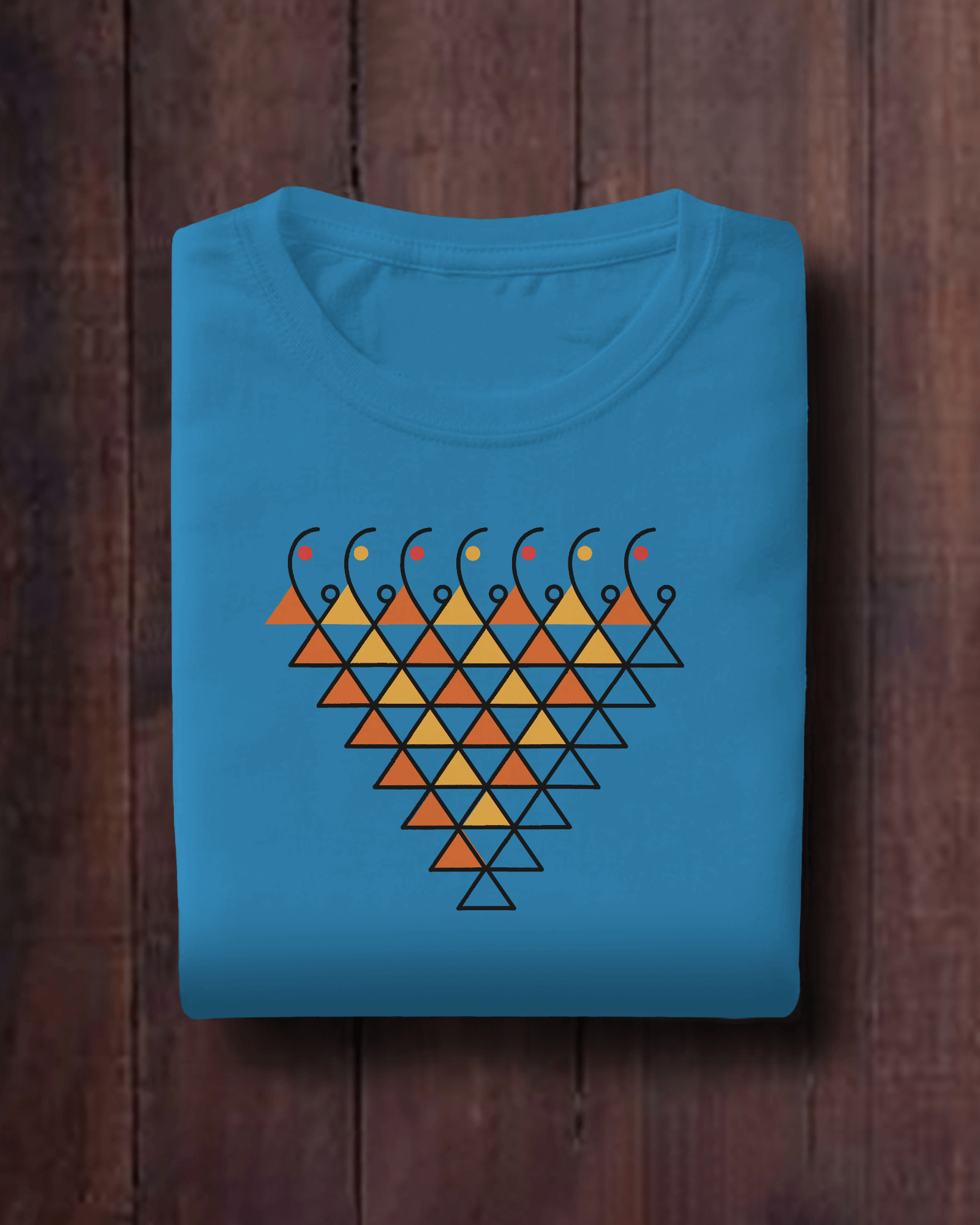 Saraswati Symbol – Kids Marathi T-Shirt | Atarangee