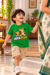 Aai Chya Mage Mage | Kids T-Shirt | Atarangee