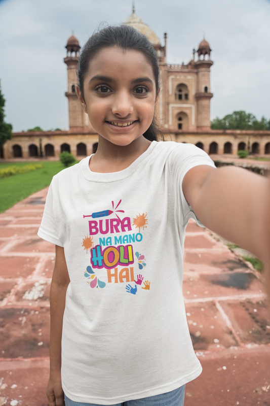 Bura Na Mano Holi Hai Kids T Shirt