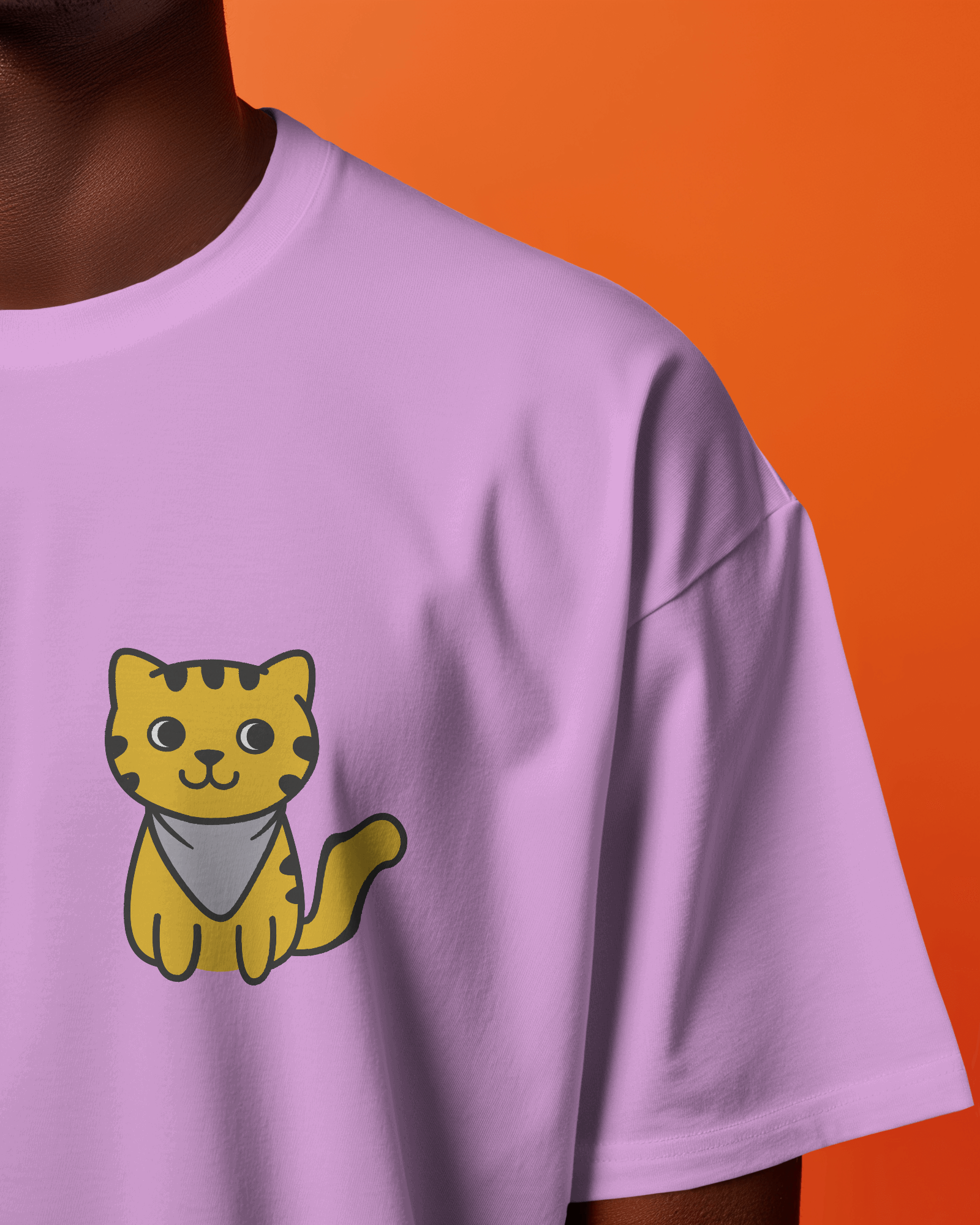 Just Looking Like a Meow – Oversize T-Shirt  | Cat Theme | Atarangee