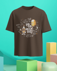 EK EK Marun Nighu Oversized T-Shirt